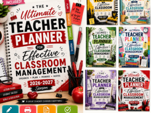 Ultimate Teacher Planner 2026-2027 | Editable/Printable Classroom Management Binder